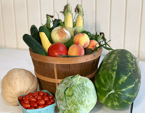 Fruits and vegetables throughout the summer and fall months from Keil's Produce and Greenhouse in Swanton.